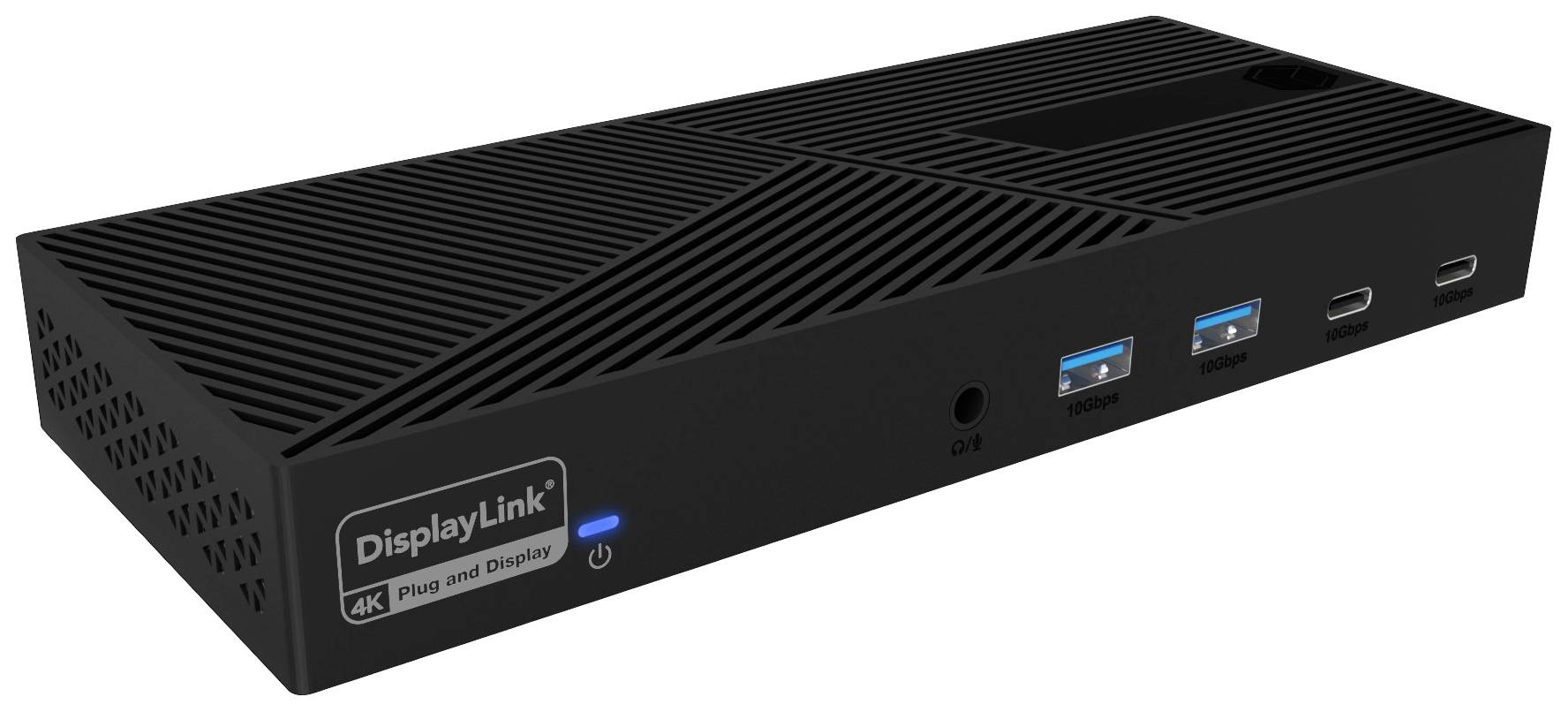 ICY BOX Station d'accueil USB-C® IB-DK2246AC Convient pour les marques: universel avec verrou Kensington, avec fonction de