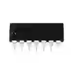 Texas Instruments SN74HC04N CI logique - Porte et inverseur Tube Texas Instruments SN74HC04N CI logique - Porte et inverseur Tube