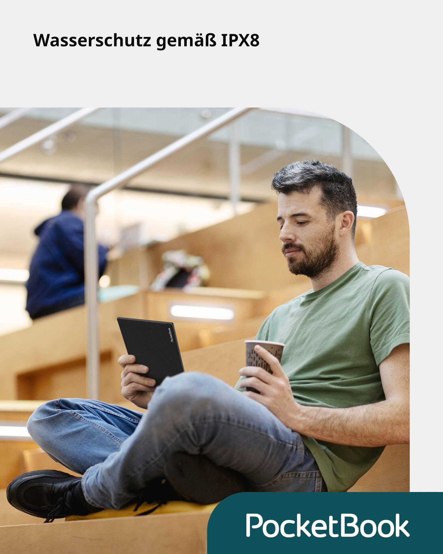 PocketBook InkPad Color 3 Liseuse 19.8 cm (7.8 pouces) gris