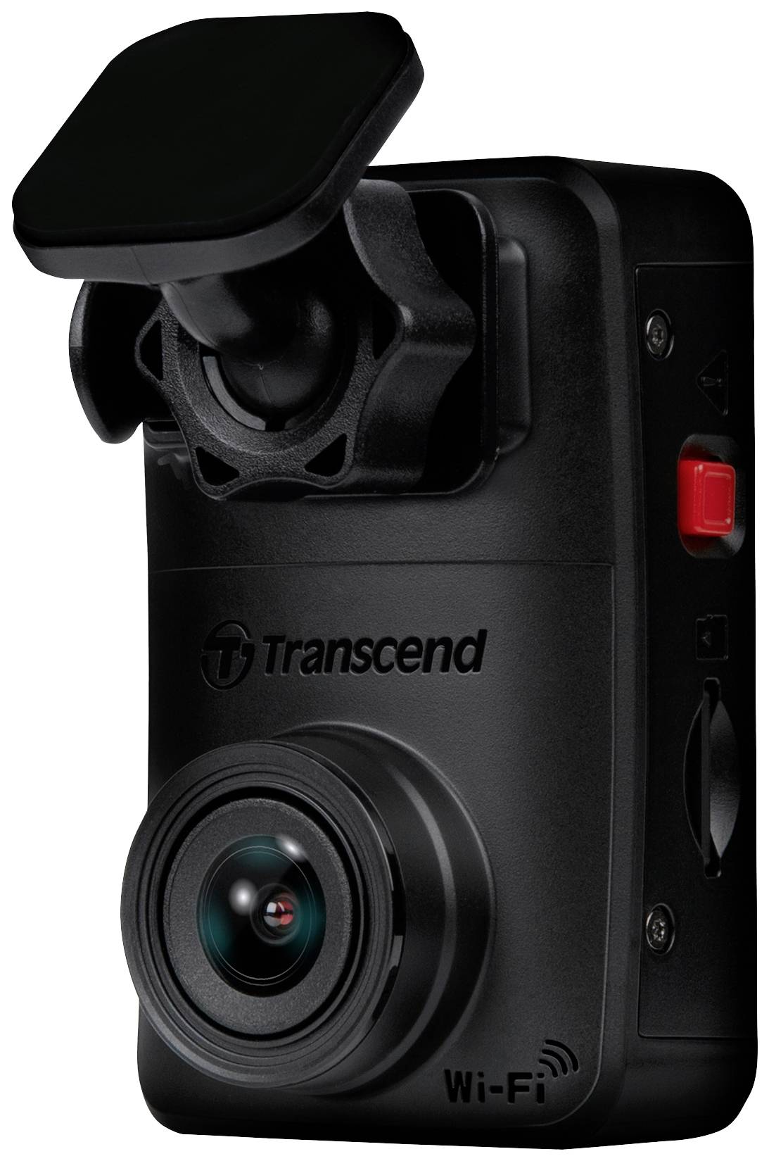 Caméra embarquée Transcend DrivePro 10 Angle de vue horizontal=140 ° batterie, Capteur G, WDR, Wi-Fi