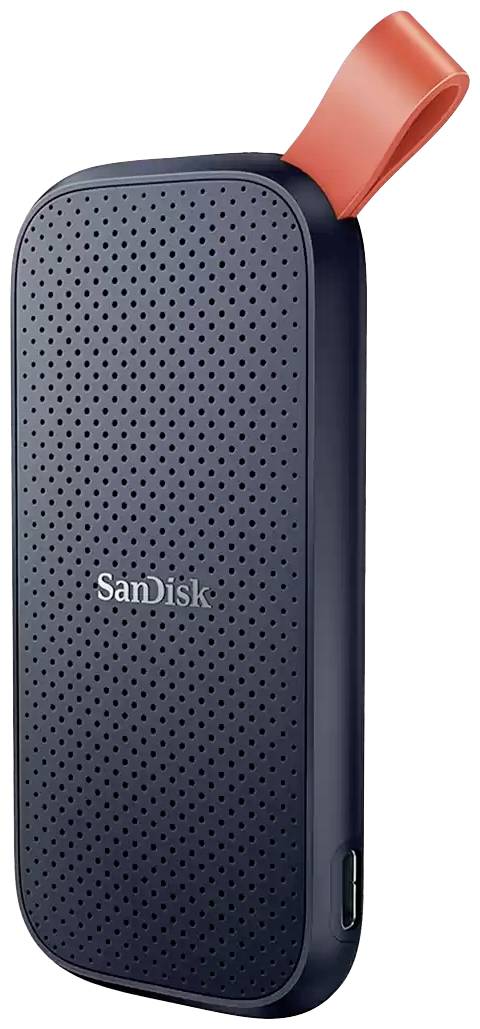 SanDisk SDSSDE30 2 TB Disque dur externe SSD USB-C® (USB 3.2 Gen 2) noir SDSSDE30-2T00-G26