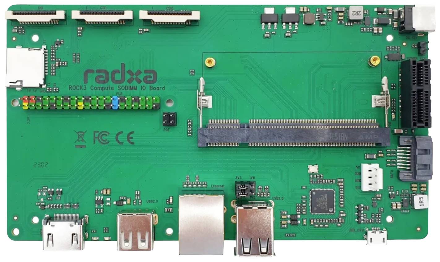 Radxa RDX-SO-IOBoard Module I/O