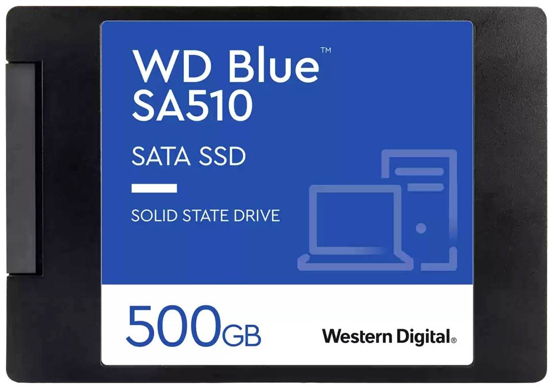 Western Digital Blue™ SA510 500 GB SSD interne 6.35 cm (2.5") SATA 6 Gb/s au détail WDS500G3B0A