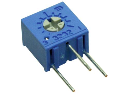 Bourns 3362W-1-102LF Trimmer Cermet linéaire 0.5 W 1 kΩ 240 ° 270 °