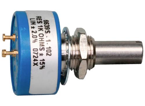 Bourns 6639S-1-502 Potentiomètre en plastique conducteur 1 W 5 kΩ