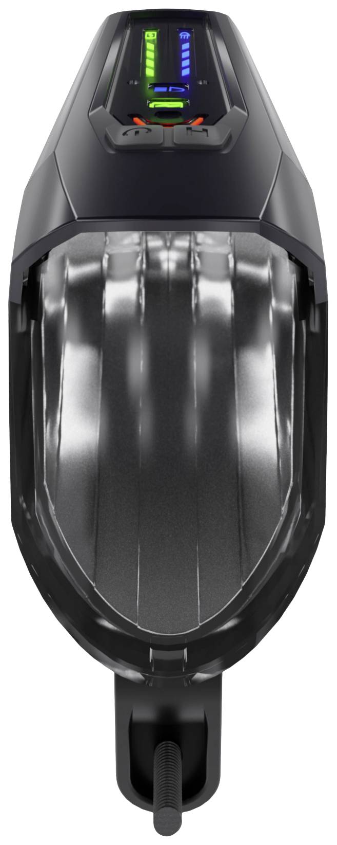 FISCHER FAHRRAD Phare de vélo LED à pile(s) noir