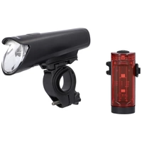 FISCHER FAHRRAD Kit d'éclairage de vélo 45 LUX, small-box LED noir FISCHER FAHRRAD Kit d'éclairage de vélo 45 LUX, small-box LED noir