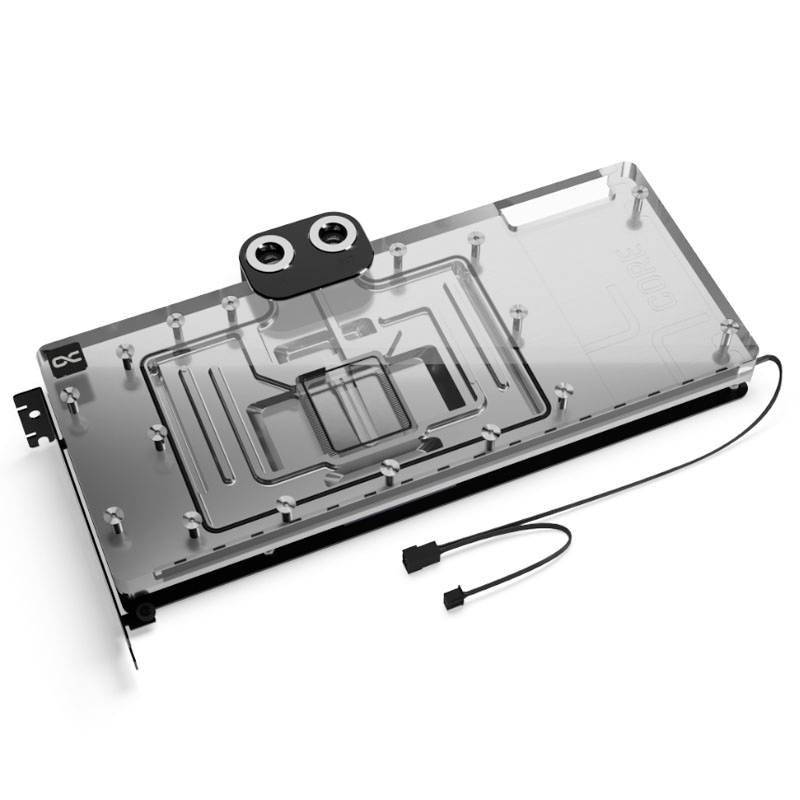 Alphacool Core RX 7900XTX Red Devil + Backplate Refroidisseur de processeur pour refroidissement à l'eau