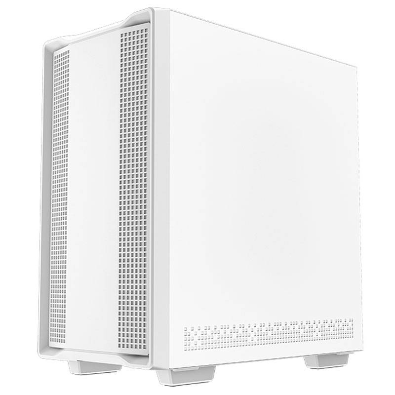 Micro-tour DeepCool CC360 Boîtier PC blanc 3 ventilateurs LED pré-installés