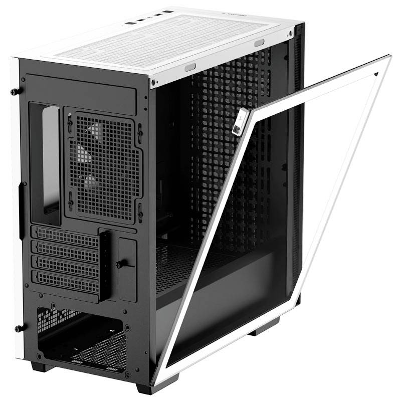 Micro-tour DeepCool CH370 Boîtier PC blanc 1 ventilateur pré-installé
