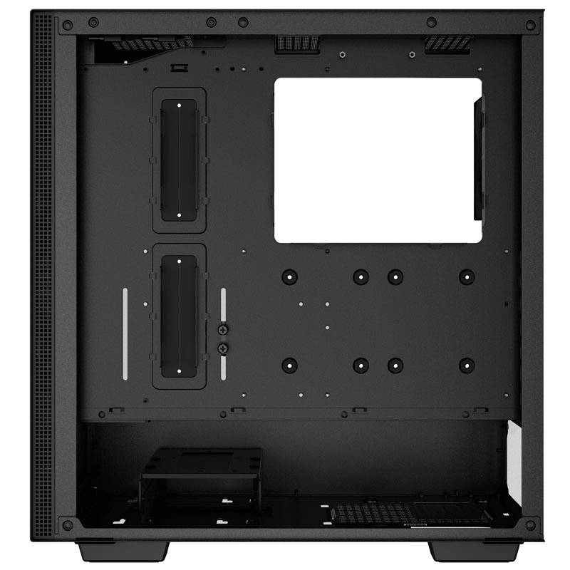 Tour midi DeepCool CH510 Boîtier PC noir 1 ventilateur pré-installé
