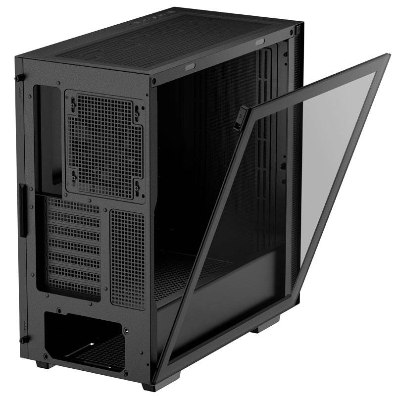 Tour midi DeepCool CH510 Boîtier PC noir 1 ventilateur pré-installé