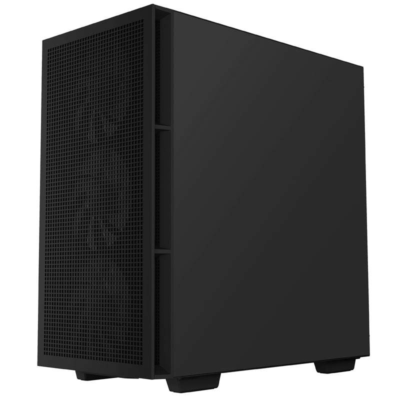 Tour midi DeepCool CH560 Boîtier gaming, Boîtier noir 4 ventilateurs LED pré-installés