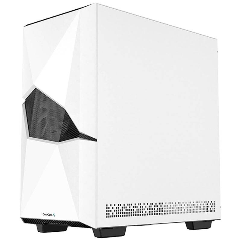 Tour midi DeepCool CYCLOPS Boîtier PC blanc 1 ventilateur pré-installé