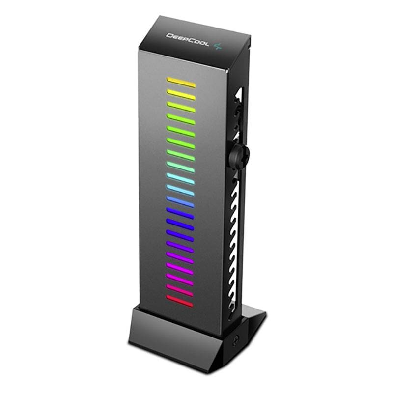 DeepCool DP-GH01-ARGB Support pour cartes graphiques noir, RVB