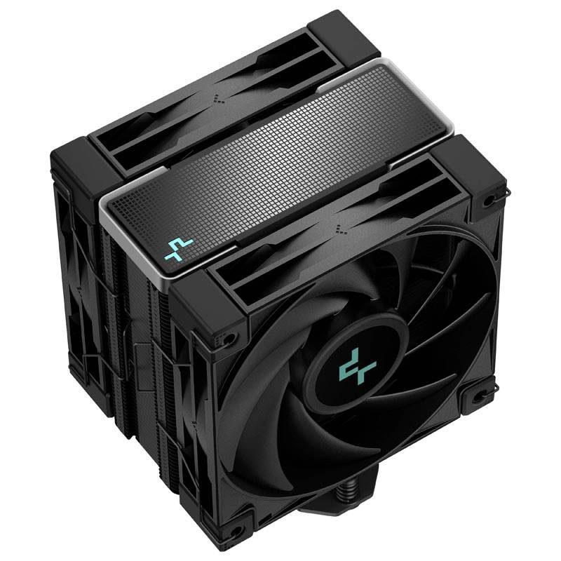 Dissipateur thermique pour processeur avec ventilateur DeepCool DeepCool AK400 Zero Dark Plus CPU-Kühler - 120mm, schwarz