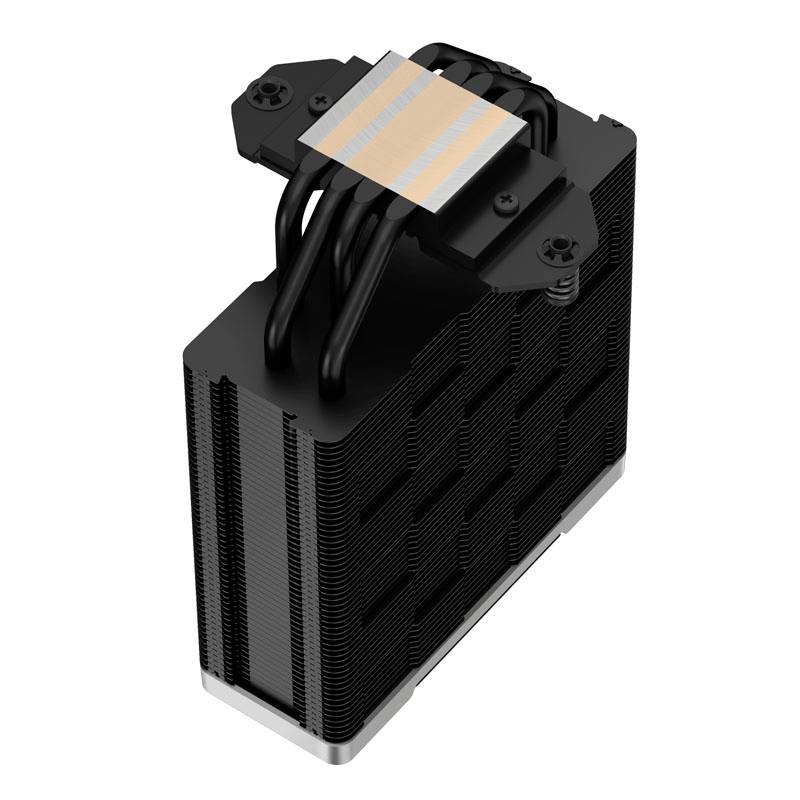 Dissipateur thermique pour processeur avec ventilateur DeepCool DeepCool AK400 Zero Dark Plus CPU-Kühler - 120mm, schwarz