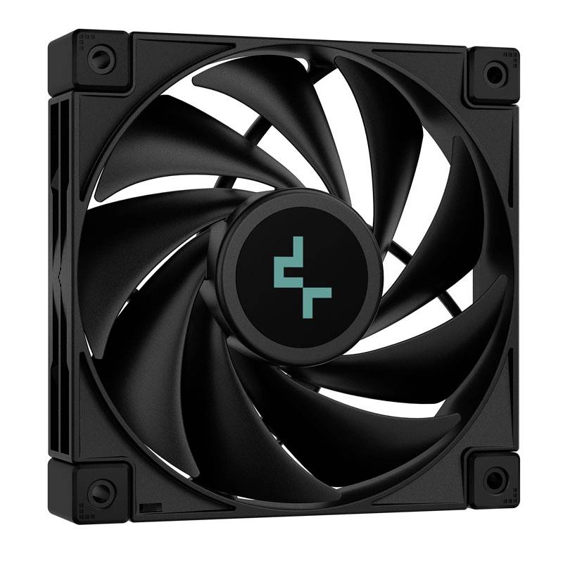 Dissipateur thermique pour processeur avec ventilateur DeepCool DeepCool AK400 Zero Dark Plus CPU-Kühler - 120mm, schwarz
