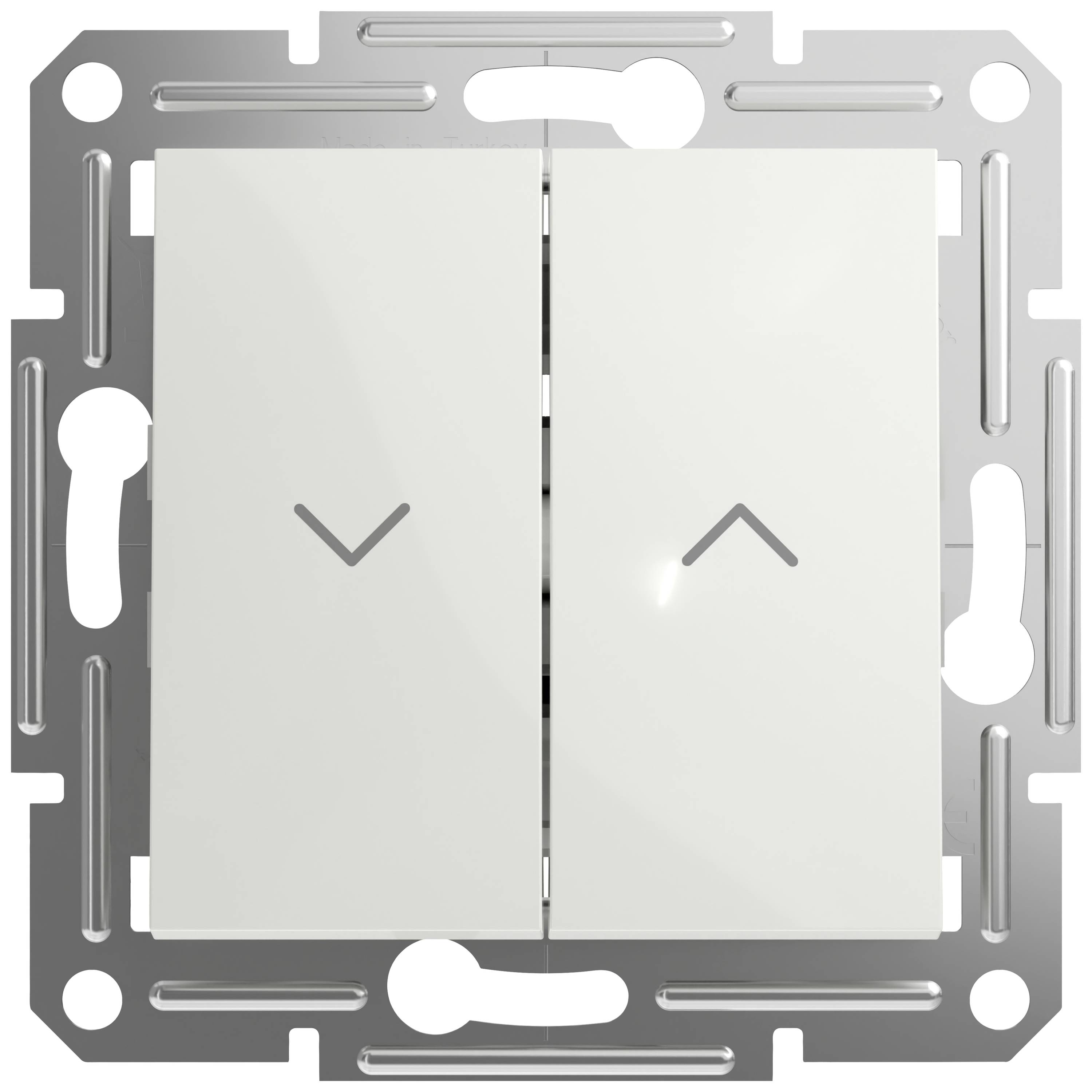 Schneider Electric Bouton-poussoir pour volet roulant Asfora blanc (RAL 9003) EPH1370121D 1 pc(s)