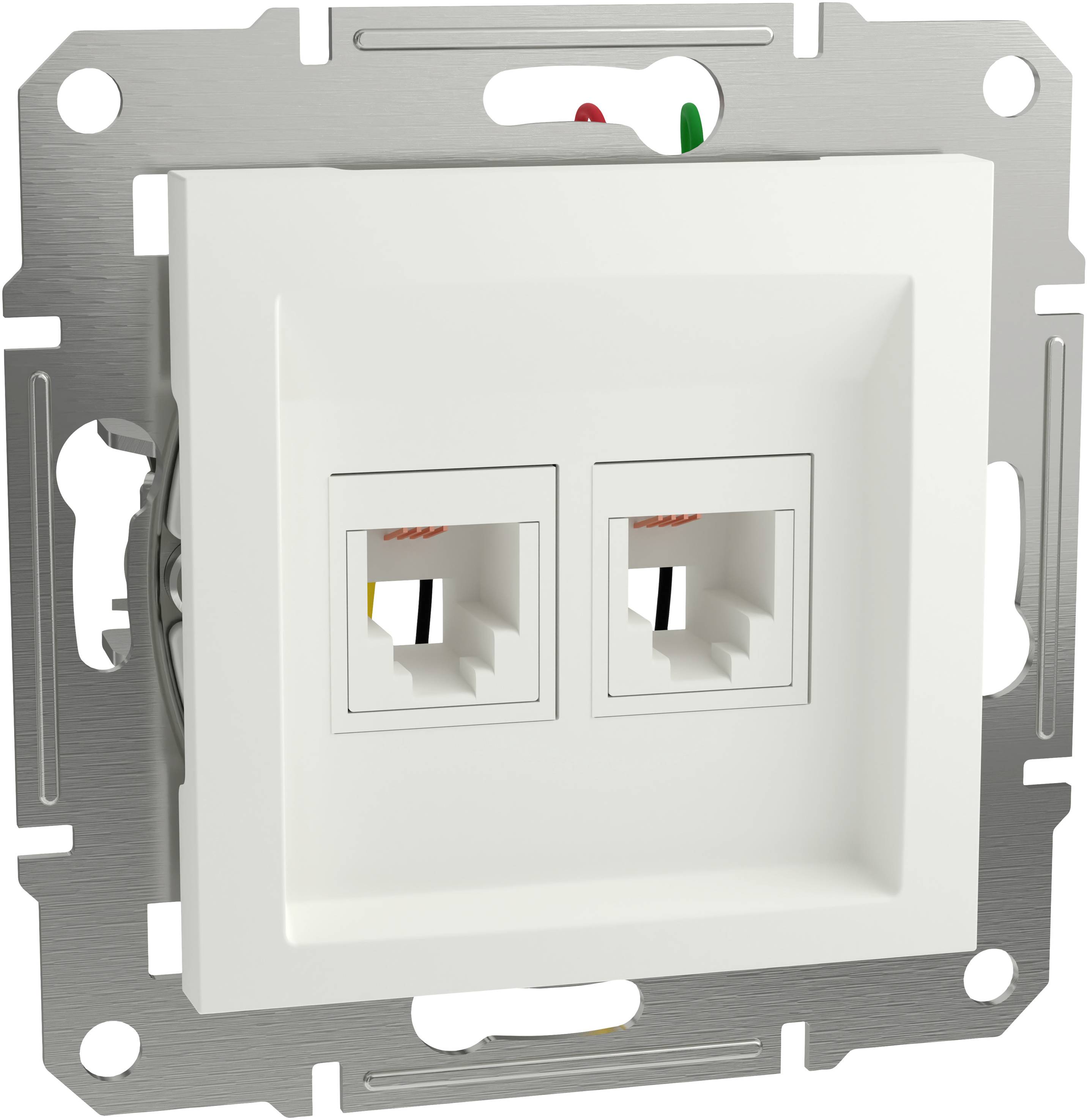 Schneider Electric Prise téléphonique RJ11 Asfora blanc (RAL 9003) EPH4270121D 1 pc(s)