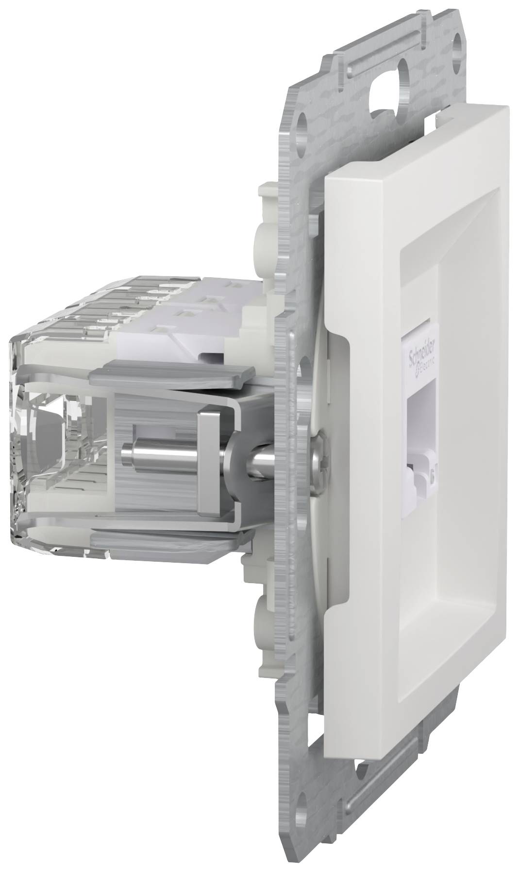 Schneider Electric Prise données RJ45 Asfora blanc (RAL 9003) EPH4870121D 1 pc(s)