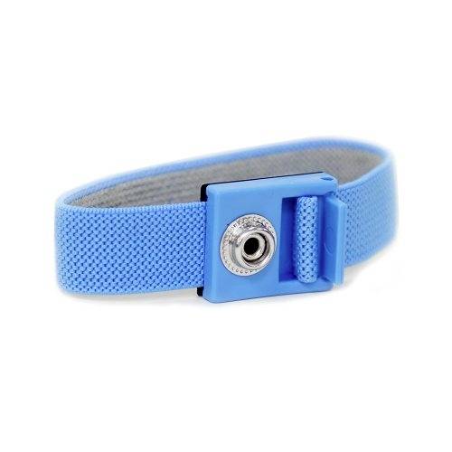 Antistat 066-0002 Bracelet antistatique (ESD) bleu