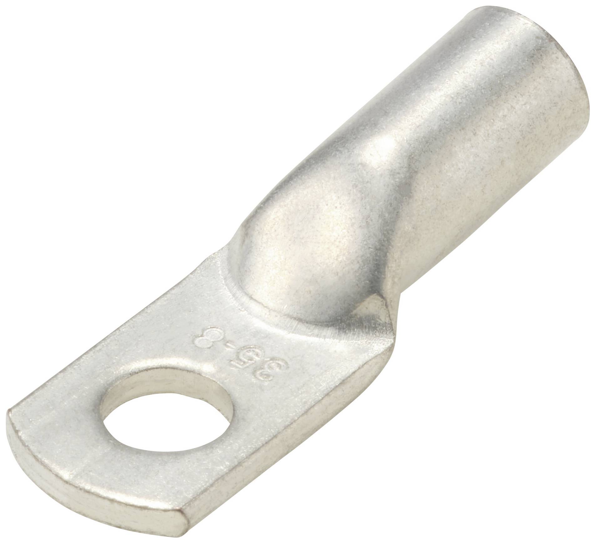 TRU COMPONENTS TC-11991824 Cosse de câble tubulaire entièrement isolé 180 ° M8 35 mm² Ø du trou: 8.3 mm