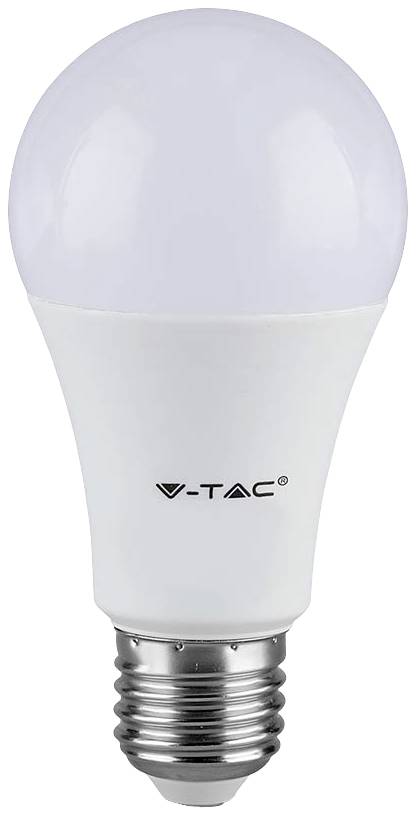 V-TAC 217260 LED CEE F (A - G) E27 8.5 W blanc chaud (Ø x L) 60 mm x 108 mm