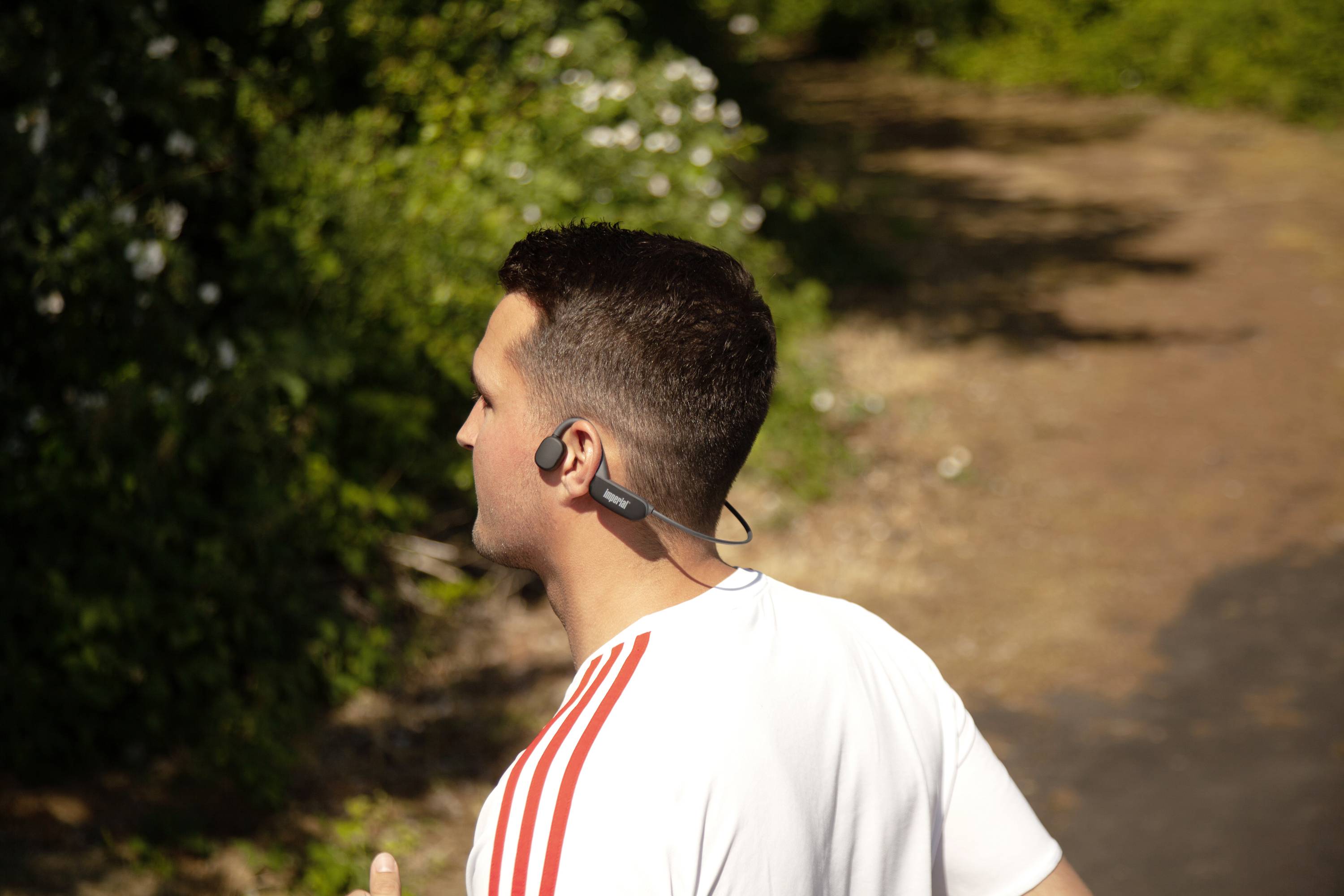 Casque supra-auriculaire Imperial bluTC active 2 Bluetooth pour le sport écouteurs tour d'oreille, résistant à la sueur, arceau