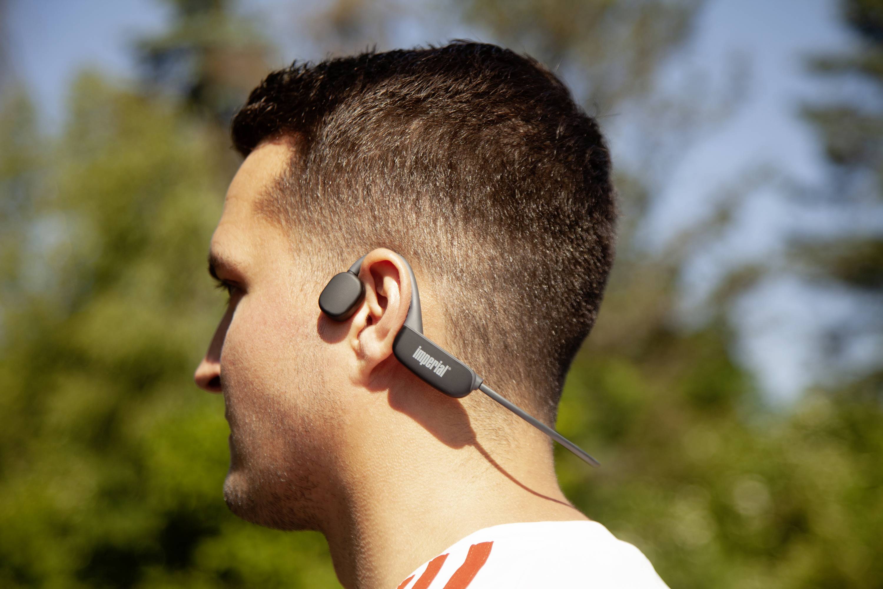 Casque supra-auriculaire Imperial bluTC active 2 Bluetooth pour le sport écouteurs tour d'oreille, résistant à la sueur, arceau