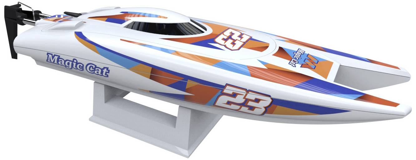 Joysway Magic Cat V6 Bateau RC à moteur 100% RtR 265 mm