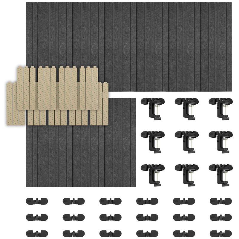 Streamplify ACOUSTIC PANEL 9-Pack Mousse acoustique (L x l) 600 mm x 300 mm polyester