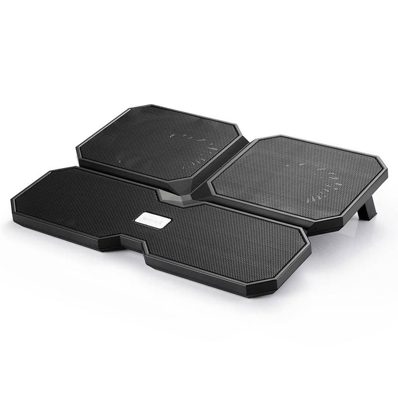 DeepCool Multi Core X6 Support d'ordinateur portable avec fonction refroidissante réglable en hauteur