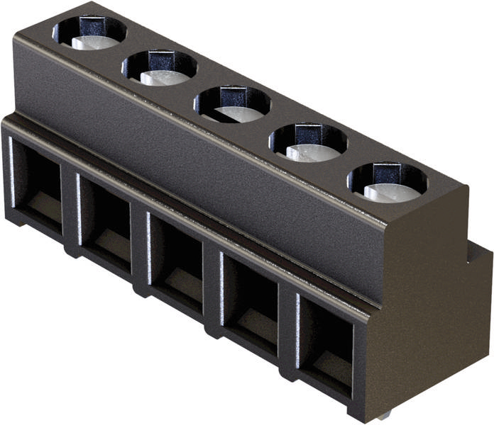 HARTING 14020216402000 Borne pour circuits imprimés Nombre de pôles 2 noir