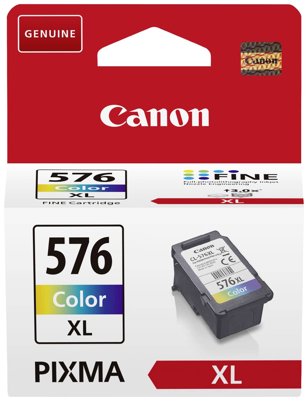 Canon Encre CL-576XL d'origine cyan, magenta, jaune 5441C001