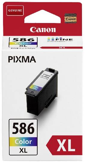 Canon Encre CL-586XL d'origine cyan, magenta, jaune 6226C001