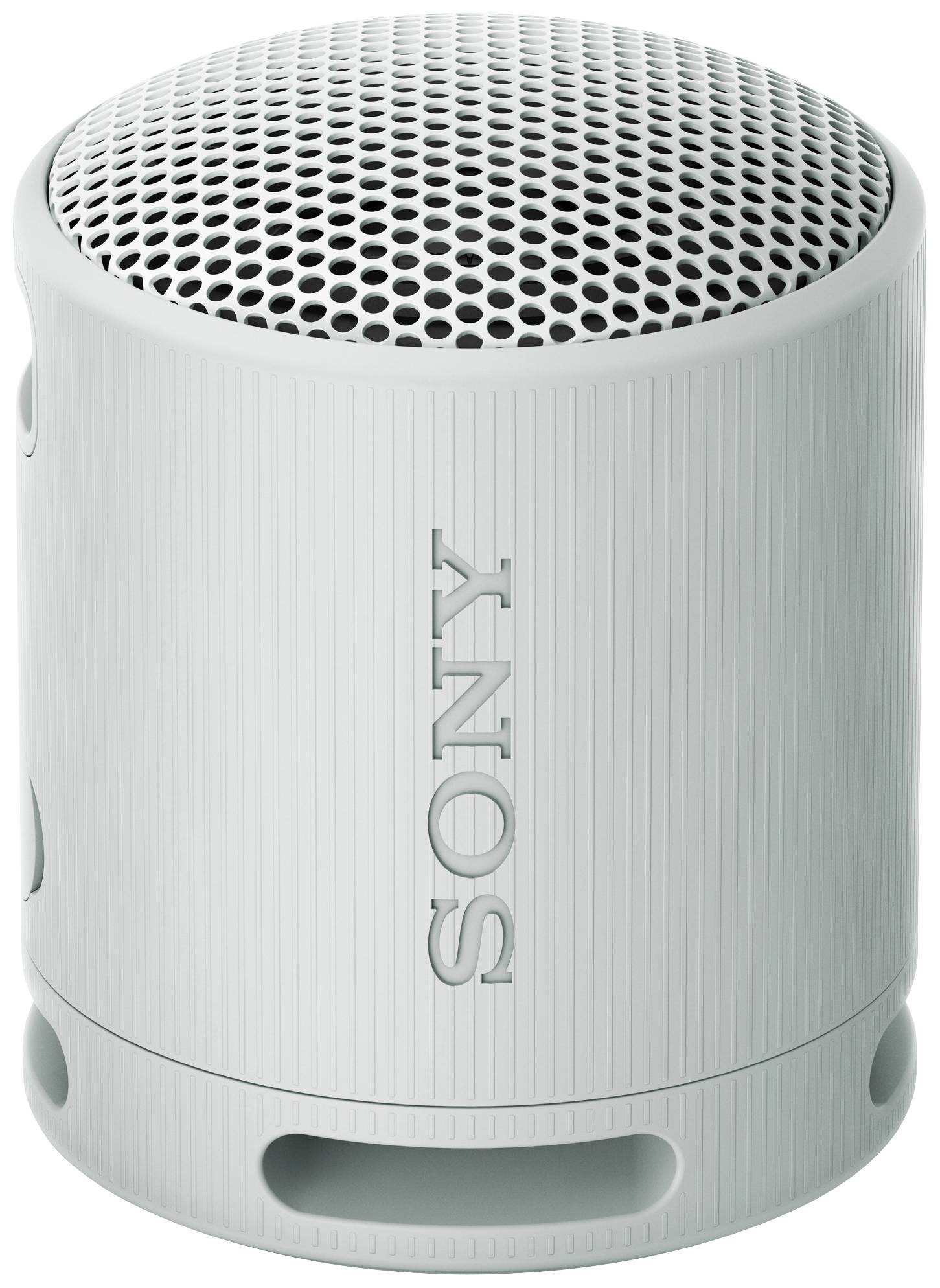 Sony SRSXB100H.CE7 Enceinte Bluetooth fonction mains libres, protégée contre les projections d'eau gris clair
