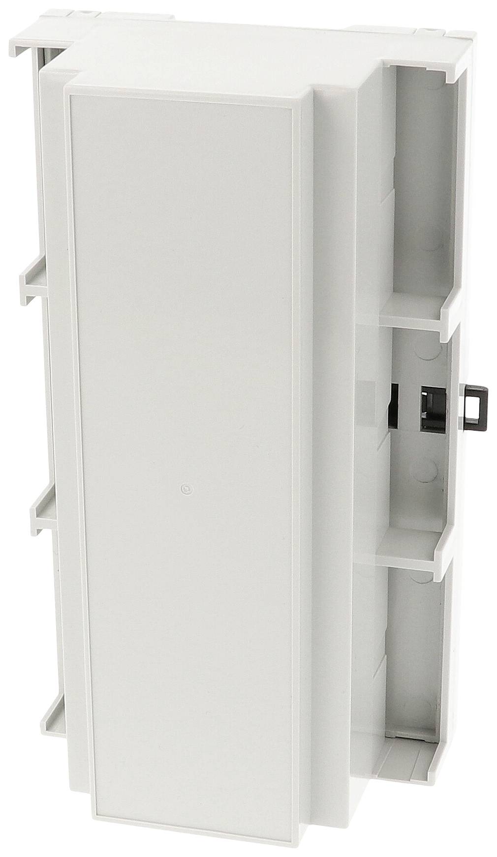 Hammond Electronics 1597DIN9MDC53 Boîtier pour rail plein(e) 90 x 58 x 160 PPO gris clair 1 pc(s)