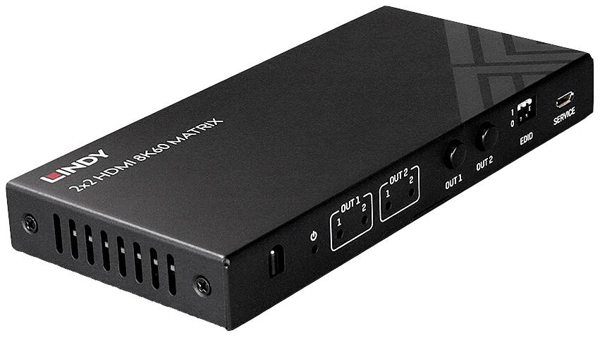 LINDY 38313 Switch matrice HDMI 7680 x 4320 pixels noir
