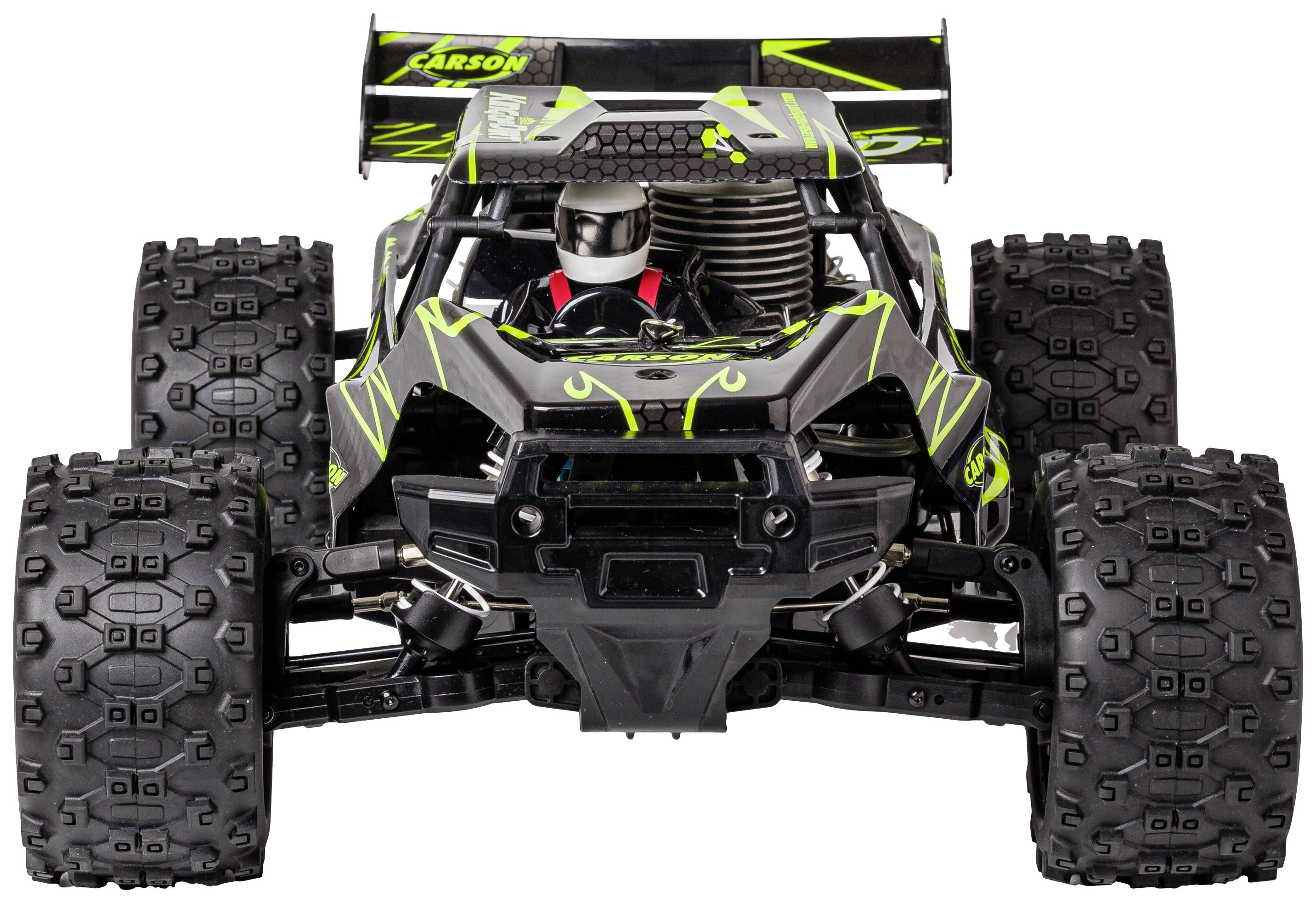 Carson Modellsport King of Dirt Cage V25 GP 1:8 Auto RC nitro Truggy prêt à fonctionner (RtR) 2,4 GHz