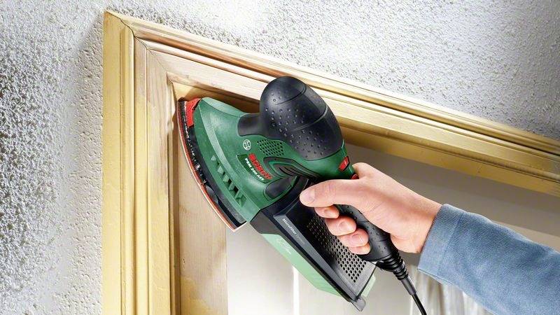 Bosch Home and Garden PSM 200 AES + SystemBox 06033B6002 Ponceuse multi 200 W 92 x 182 mm