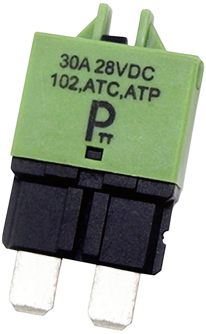 PARTS PTT Circuit Breaker Standard, type 3, Manual Reset, 30A C001-102-0097 Disjoncteur 30 A vert 1 pc(s)