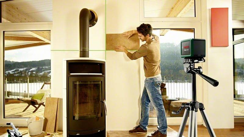 Bosch Home and Garden Quigo Green Set Laser en croix