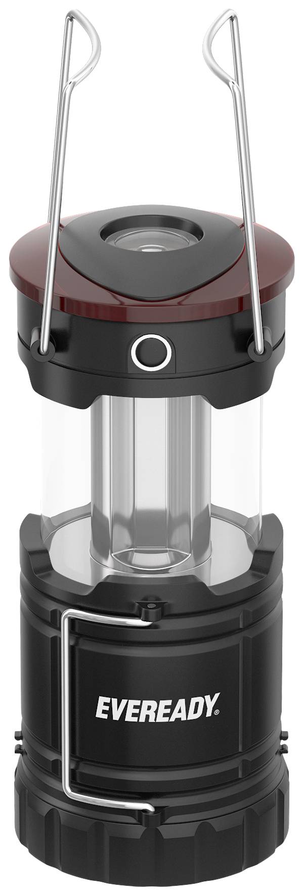 Energizer E303834400 Hybrid Power Lampe de camping, Lampe portative 300 lm noir