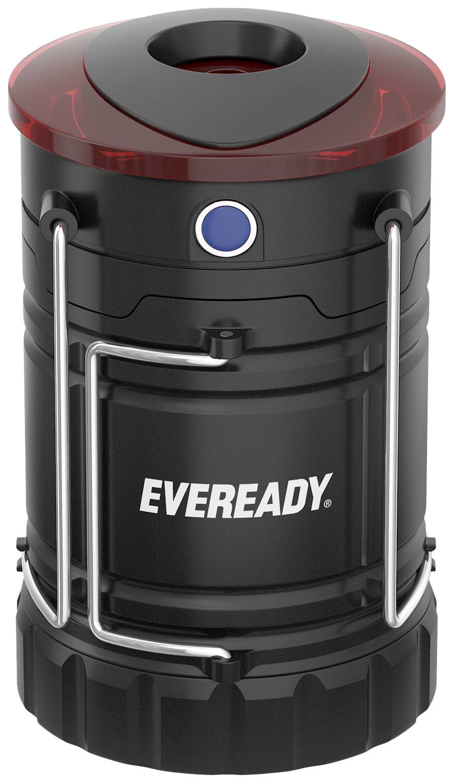 Energizer E303834400 Hybrid Power Lampe de camping, Lampe portative 300 lm noir