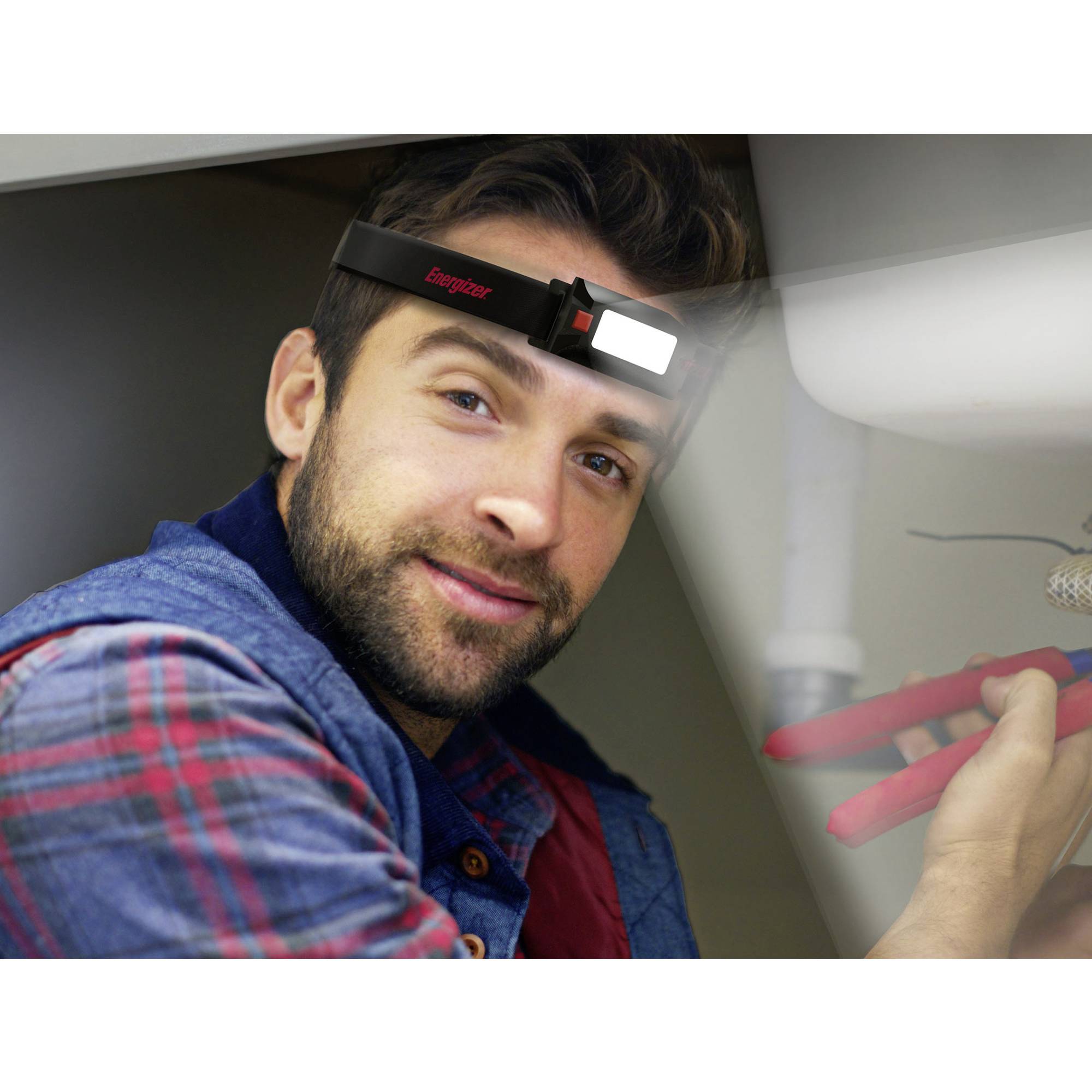 Lampe frontale LED Energizer Multiuse à batterie 180 lm E302713201