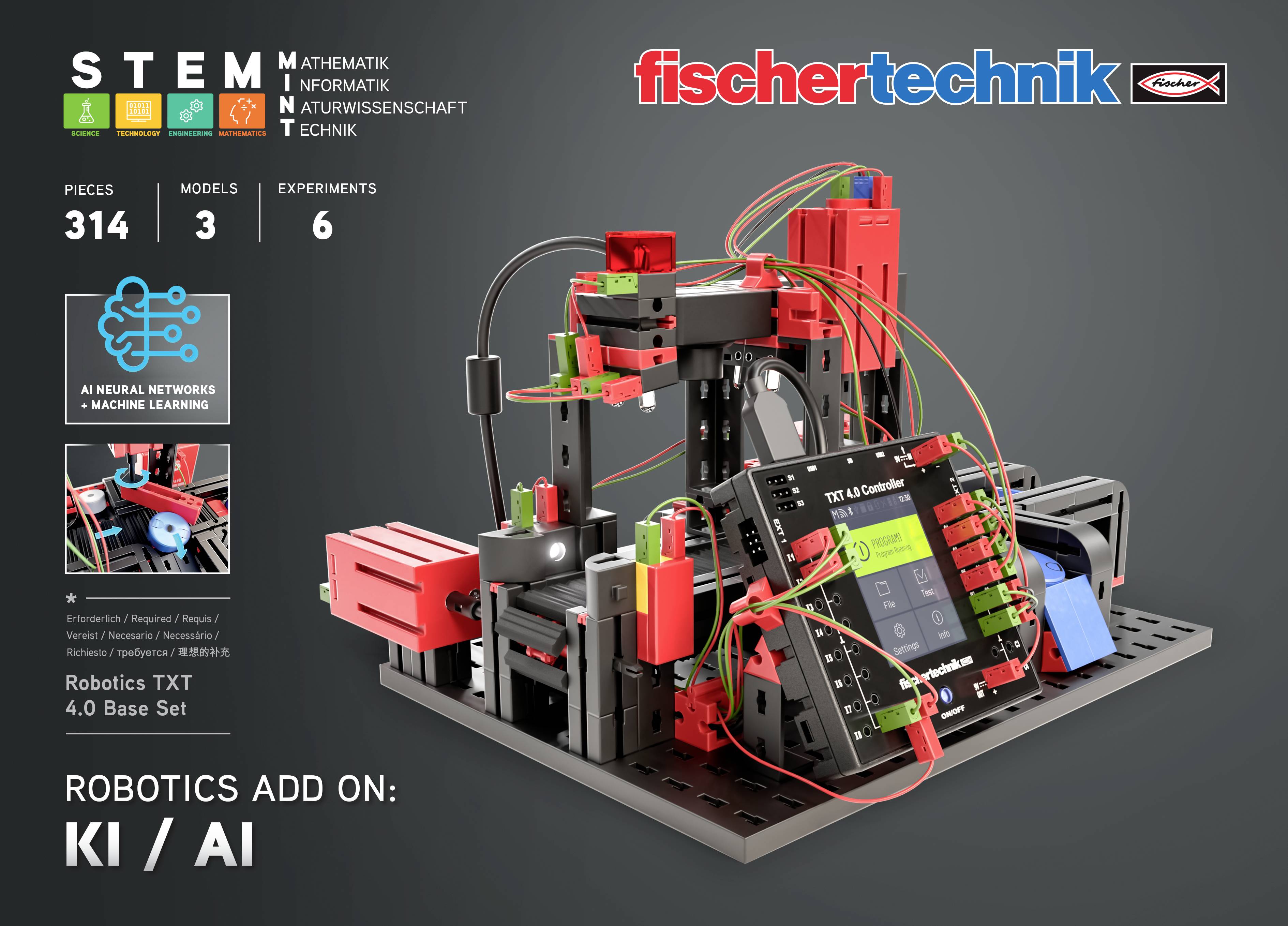 fischertechnik education Kit robot Add On: Künstliche Intelligenz 569022