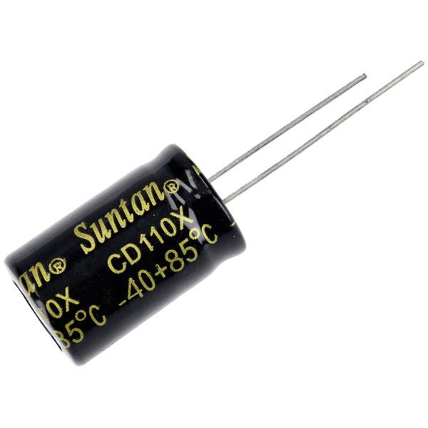 Suntan TS13DE1C222MSB0B0R Condensateur électrolytique 5 mm 2200 µF 16 V 20 % (L x l) 20 mm x 13 mm