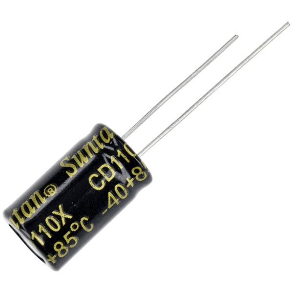 Suntan TS13DE1A222MSB0B0R Condensateur électrolytique 5 mm 2200 µF 10 V 20 % (L x l) 17 mm x 10 mm