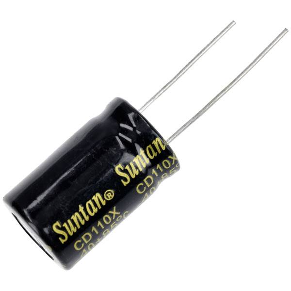 Suntan TS13DE1E472MSB0C0R Condensateur électrolytique 7.5 mm 4700 µF 25 V 20 % (L x l) 25 mm x 16 mm